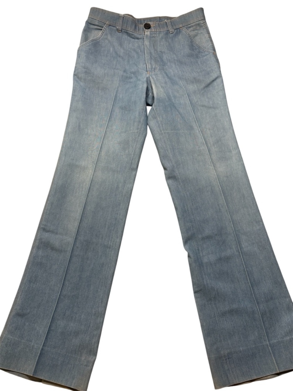 Vintage Levi’s Orange Tab Sta-Prest Flare Jeans 70s High Rise 32x32